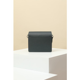 Hermes Roulis Mini Evercolor Craie (10) Palladium Hardware Black