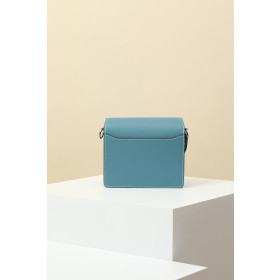 Hermes Roulis Mini Evercolor Etoupe (18) Gold Hardware Blue