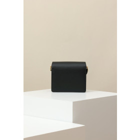 Hermes Roulis Mini Evercolor Etoupe (18) Palladium Hardware Black