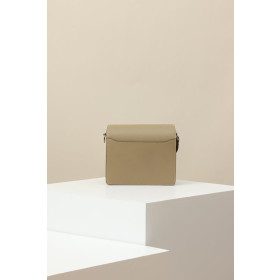 Hermes Roulis Mini Evercolor Trench (S2) Palladium Hardware Dark Beige