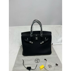 Hermes Birkin Bag 30cm Black Togo Leather