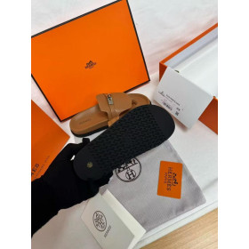Hermes Empire Sandals in Brown