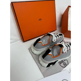 Hermes Lift slip-on sneaker light grey