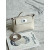 Hermes Kelly Mini HSS Ostrich Beton(8L) And Gris Asphalte(M8)Palladium Hardware Beige