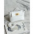 Hermes Kelly Mini Lizard Ombre (1B) Palladium Hardware White