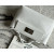 Hermes Kelly Mini Lizard Ombre (1B) Gold Hardware White