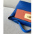 Hermes Kelly Mini Ostrich Parchemin (3C) Palladium Hardware Hot Blue