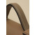 Hermes Kelly Mini Ostrich Terre Cuite (94) Palladium Hardware Dark Brown