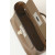 Hermes Kelly Pochette HSS Swift Beton(8L) And Rose Sakura(3Q)Palladium Hardware Dark Brown