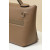 Hermes Kelly Pochette HSS Swift Beton(8L) And Rose Sakura(3Q)Palladium Hardware Dark Brown