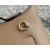 Hermes Kelly Pochette Alligator Beton (8L) Palladium Hardware Dark Brown
