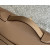 Hermes Kelly Pochette Alligator Beton (8L) Palladium Hardware Dark Brown
