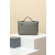 Hermes 24/24 Mini 21 Evercolor And Swift Beton (8L) Palladium Hardware Dark Grey