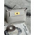 Hermes Kelly Pochette Alligator Nior (89) Palladium Hardware Grey