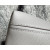 Hermes Kelly Pochette Alligator Nior (89) Palladium Hardware Grey