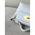 Hermes 24/24 Mini 21 Evercolor And Swift Blanc (01) And Nata(I2)Palladium Hardware White