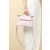 Hermes 24/24 Mini 21 Evercolor And Swift Blanc (01) Gold Hardware Light Pink