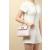 Hermes 24/24 Mini 21 Evercolor And Swift Blanc (01) Gold Hardware Light Pink