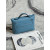 Hermes Kelly Cut 31 Epsom Rose Confetti (1Q) Gold Hardware Blue