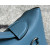 Hermes Kelly Cut 31 Epsom Rose Confetti (1Q) Gold Hardware Blue