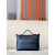 Hermes Kelly Pochette HSS Swift Nata(I2) And Nior(89)Palladium Hardware Black