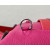 Hermes 24/24 Mini 21 Evercolor And Swift Bleu Lin (J7) And Gris Mouette(4Z)Gold Hardware Rose Pink