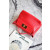 Hermes 24/24 Mini 21 Evercolor And Swift Bleu Lin (J7) And Gris Mouette(4Z)Palladium Hardware Red