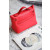 Hermes Kelly Mini Epsom Bieu Zephyr (U2) Palladium Hardware Red