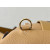 Hermes 24/24 Mini 21 Evercolor And Swift Blue Pale (08), Cuivre(6C) And Chai (0M) Gold Hardware Light Brown