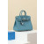 Hermes Birkin 25 Epsom New Blue Jean (D2) Palladium Hardware