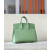Hermes Birkin 25 Epsom Vert Criquet (3I ) Palladium Hardware Sellier Green