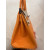 Hermes Birkin 25 Lizard Orange (93) Palladium Hardware