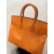 Hermes Birkin 25 Lizard Orange (93) Palladium Hardware