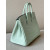 Hermes Kelly Pochette Swift Gold (37) Palladium Hardware Light Green
