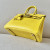 Hermes Kelly Pochette Swift (5P) Palladium Hardware Yellow