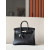 Hermes Kelly Pochette Swift Rose Lipstick (U5) Gold Hardware Black