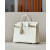 Hermes Birkin 25 Nata(I2) Palladium Hardware Sellier White