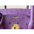 Hermes Birkin 25 Ostrich Anemone(P9) Gold Hardware Dark Purple