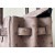 Hermes Birkin 25 Ostrich Gris Tourterelle(81) Palladium Hardware Dark Brown