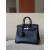 Hermes Birkin 25 Ostrich Nior(89) Palladium Hardware Black