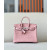 Hermes Birkin 25 Ostrich Terre Cuite(94)Palladium Hardware Pink