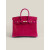 Hermes Kelly Pochette Swift Rouge H (55) Gold Hardware Rose Purple