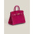 Hermes Kelly Pochette Swift Rouge H (55) Gold Hardware Rose Purple