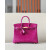 Hermes Kelly Pochette Swift Anemone (P9) Palladium Hardware Rose Purple