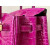 Hermes Kelly Pochette Swift Anemone (P9) Palladium Hardware Rose Purple