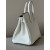 Hermes Birkin 25 Swift Mushroom OT Palladium Hardware White