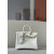 Hermes Birkin 25 Swift Nata I2 Palladium Hardware White