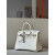Hermes Birkin 25 Swift Nata I2 Palladium Hardware White