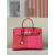 Hermes Birkin 30 HSS Epsom Rouge de Red Palladium Hardware Sellier