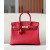 Hermes Birkin 30 Ostrich Braise (95) Gold Hardware Red